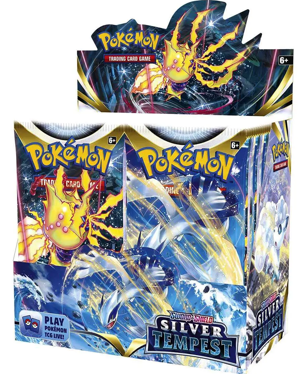 Silver Tempest Booster Box (Live Opening)