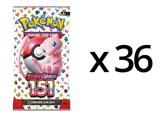 Pokemon 151 English Booster Bundle (36 Packs)