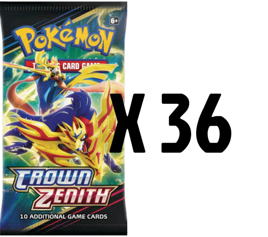 Crown Zenith Booster Box (36 packs) (Live Opening)