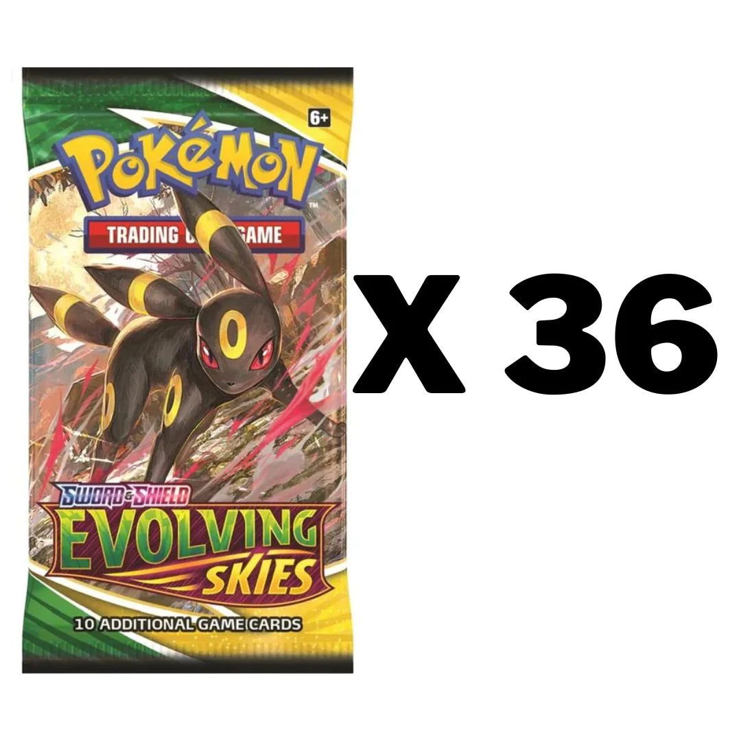 Evolving Skies Booster Box Bundle (36 Packs) (Live Opening)