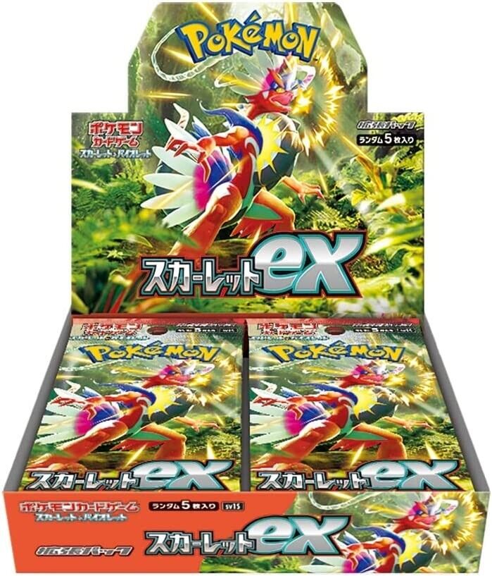 Japanese Scarlet Booster Box