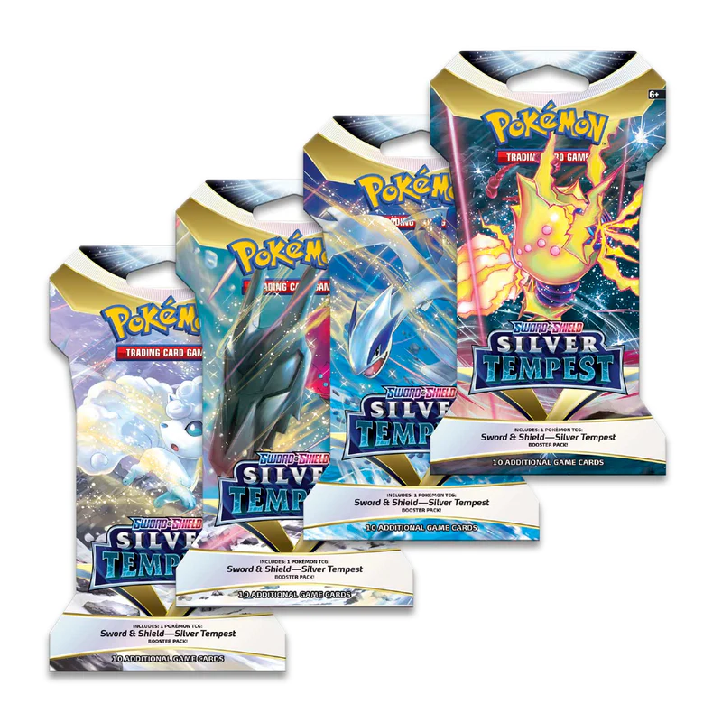 Silver Tempest Booster Pack (Live Opening)